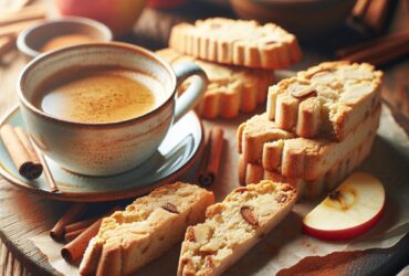 biscotti senza glutine alla cannella e mela per colazioni confortevoli