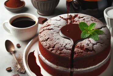 torta senza glutine al cioccolato e caffè per un dessert che combina due piaceri irresistibili