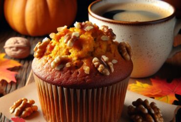 muffin senza glutine alla zucca e noci per una colazione autunnale e nutrienti