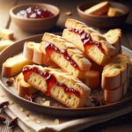 biscotti senza glutine alla vaniglia e marmellata per uno snack dolce e confortante