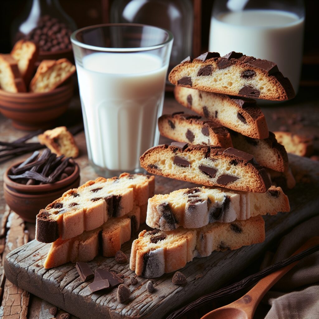 biscotti senza glutine alla vaniglia e cioccolato per uno snack semplice e irresistibile