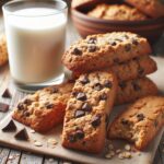 biscotti senza glutine alla farina di avena e cioccolato per merende confortevoli