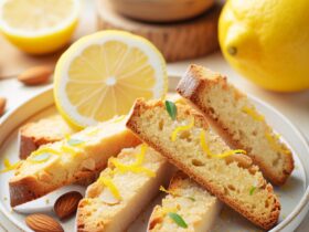 biscotti senza glutine alla farina di mandorle e limone per dolci leggeri