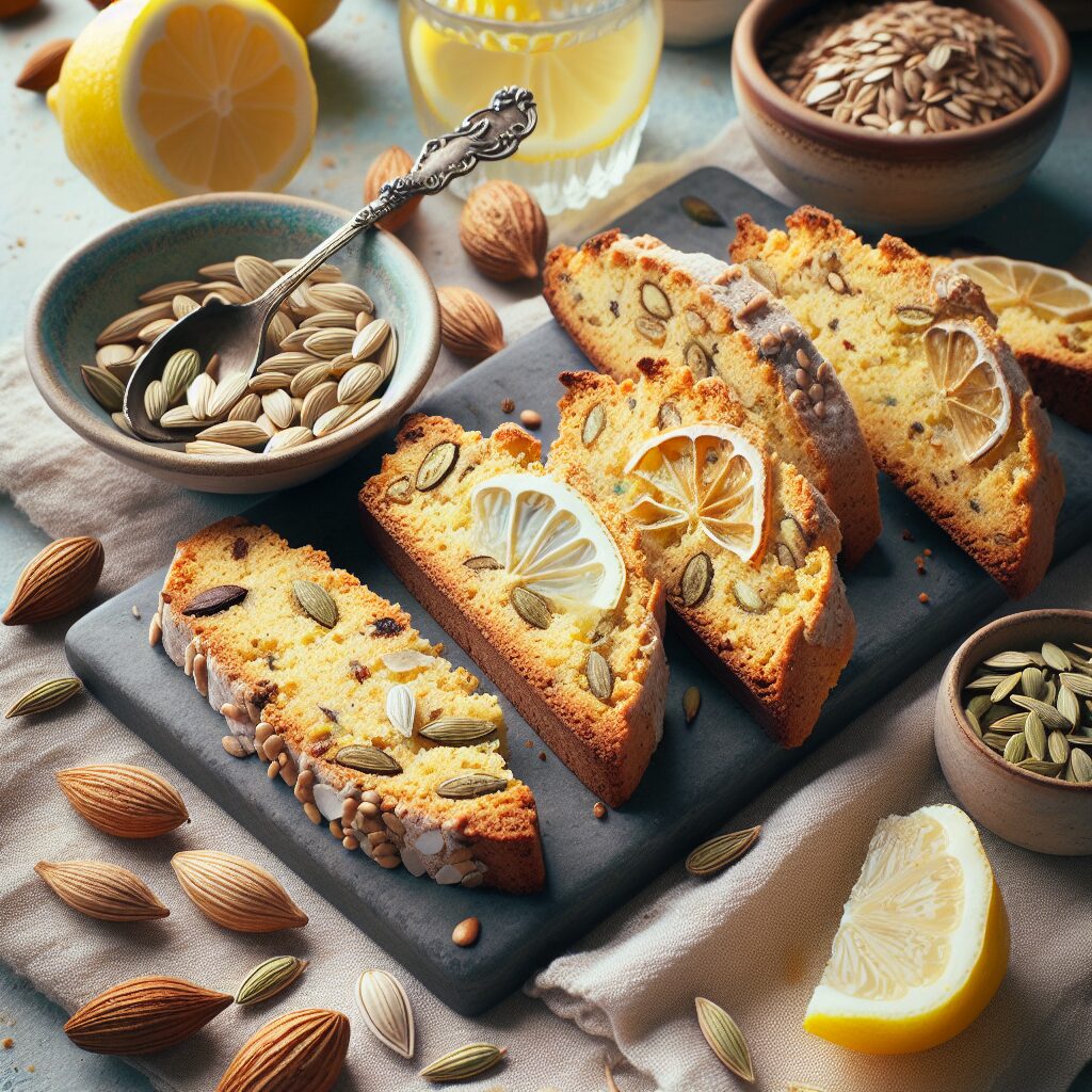 biscotti senza glutine al limone e semi di finocchio per merende aromatiche