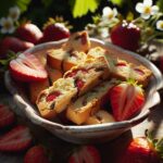 biscotti senza glutine alla vaniglia e fragola per merende primaverili