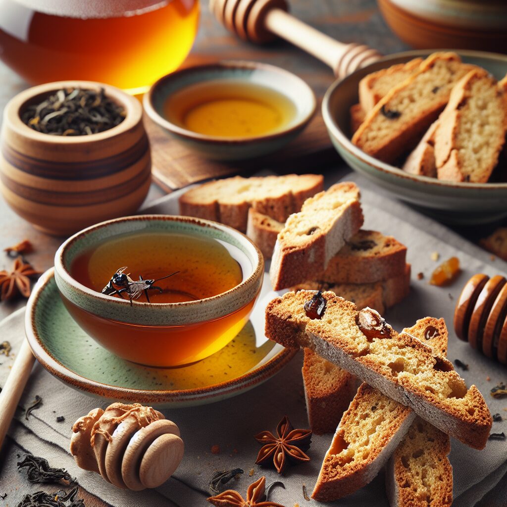 biscotti senza glutine al tè nero e miele per una merenda dolce e confortante