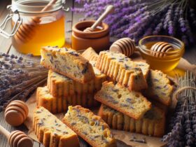 biscotti senza glutine alla lavanda e miele per merende rilassanti