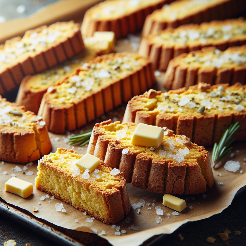 biscotti senza glutine al burro e fiocchi di sale per merende gourmet