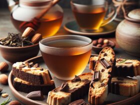 biscotti senza glutine al tè earl grey e cioccolato per merende raffinate