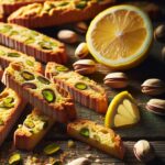 biscotti senza glutine al pistacchio e limone per snack eleganti