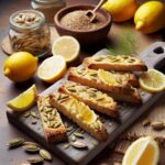 biscotti senza glutine al limone e semi di finocchio per snack aromatici