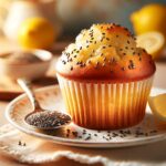 muffin senza glutine al limone e semi di chia per colazioni salutari e rinfrescanti