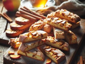 biscotti senza glutine alla cannella e mela per merende confortevoli