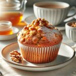 muffin senza glutine alla carota e noce per colazioni nutrienti