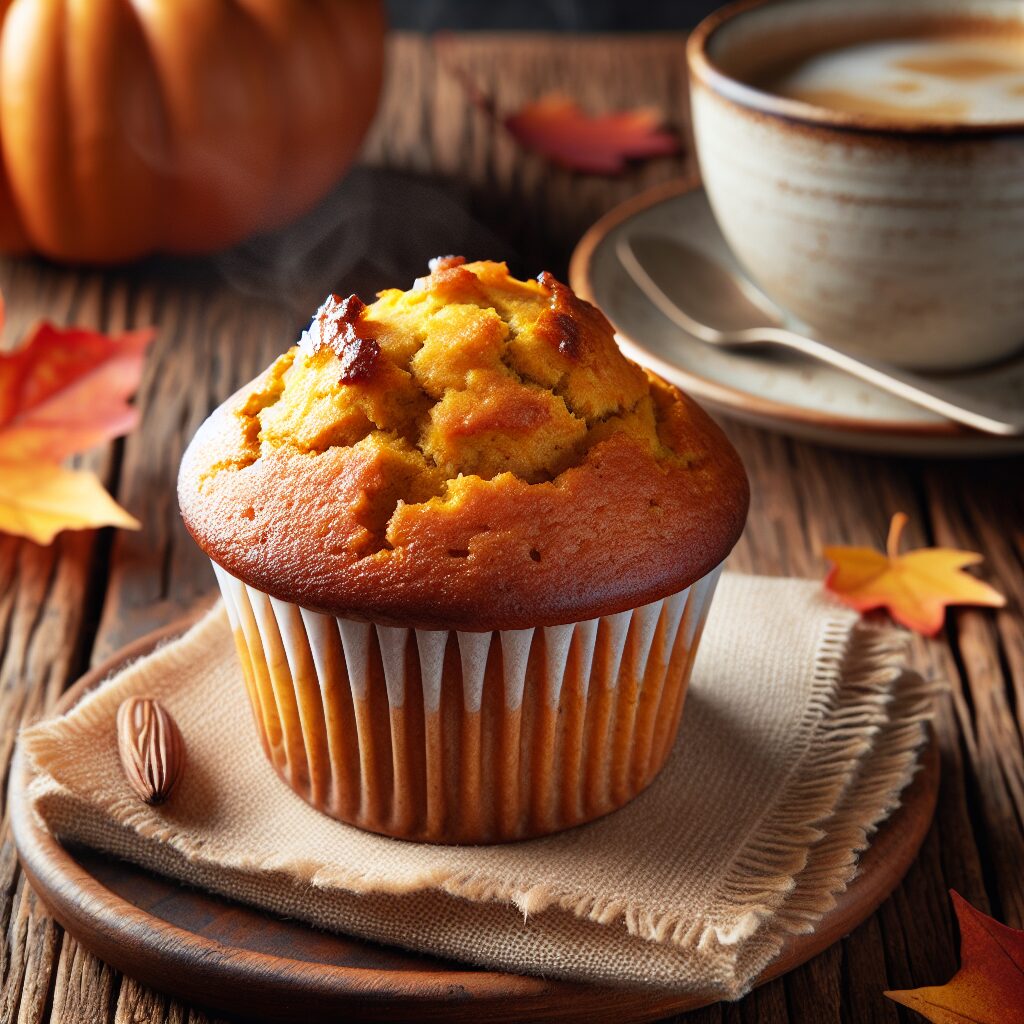 muffin senza glutine alla zucca e spezie per una colazione autunnale