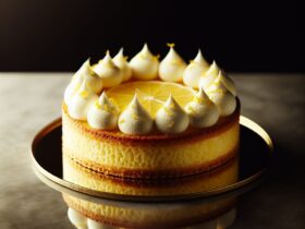 torta senza glutine al limone e crema al mascarpone per un fine pasto elegante