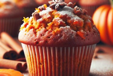 muffin senza glutine alla carota e spezie per una colazione autunnale ricca di sapori