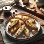 biscotti senza glutine al cioccolato bianco e pistacchio per snack eleganti