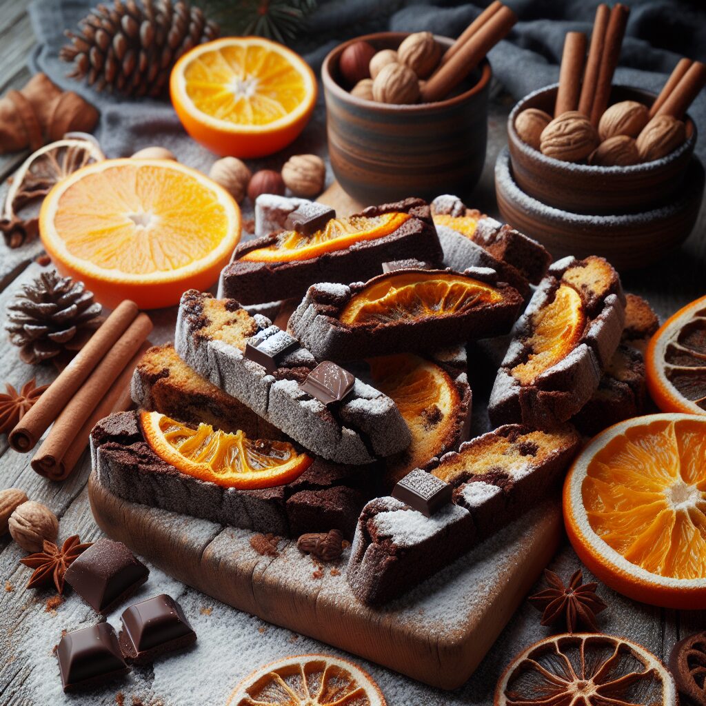 biscotti senza glutine al cioccolato e arancia per merende invernali