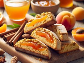 biscotti senza glutine alla farina di teff e marmellata di albicocche per uno snack salutare e dolce