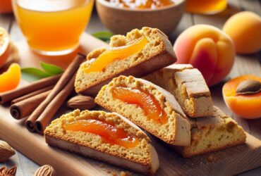 biscotti senza glutine alla farina di teff e marmellata di albicocche per uno snack salutare e dolce