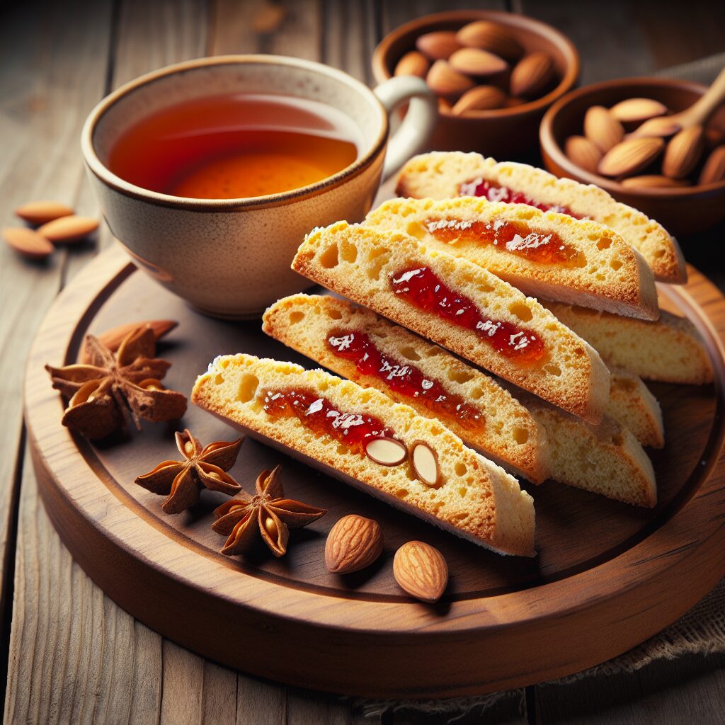 biscotti senza glutine alla farina di mandorle e marmellata per merende dolci e raffinate