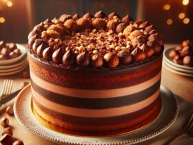 torta senza glutine alla nocciola e cioccolato per occasioni speciali