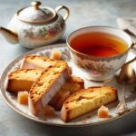 biscotti senza glutine al burro e zucchero di canna per tea time tradizionale