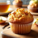 muffin senza glutine alla vaniglia e mela per colazioni dolci