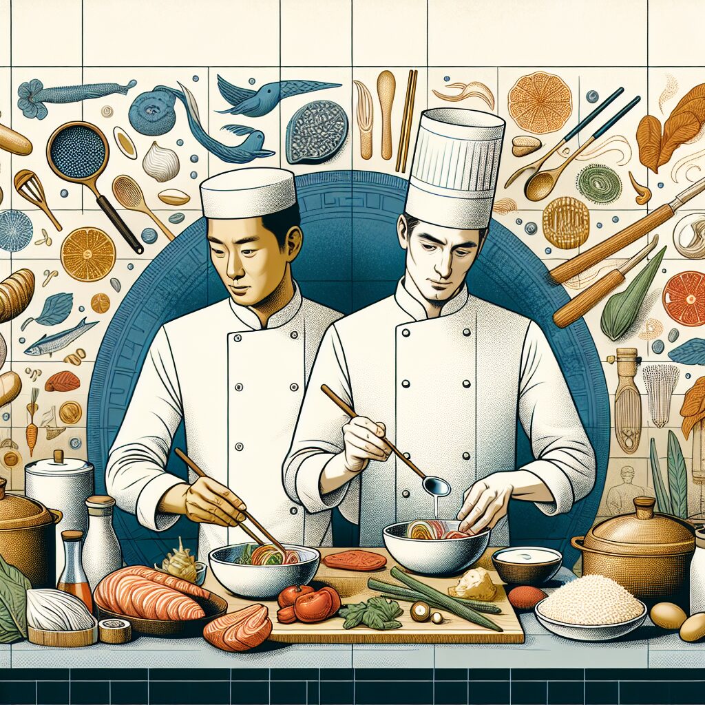 L'influenza della gastronomia asiatica sui menù occidentali