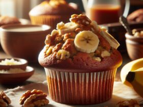 muffin senza glutine alla banana e noci per una colazione ricca e nutriente