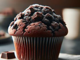 muffin senza glutine al cioccolato e arancia per una colazione golosa e profumata