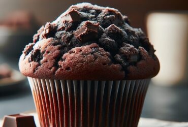 muffin senza glutine al cioccolato e arancia per una colazione golosa e profumata