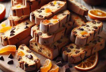 biscotti senza glutine al cioccolato e arancia per uno snack dolce e agrumato