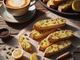 biscotti senza glutine al limone e semi di finocchio per snack leggeri