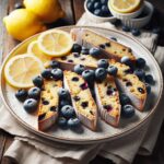 biscotti senza glutine al limone e mirtilli per uno snack fresco e fruttato