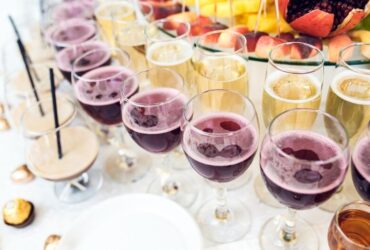 Il vino per un buffet